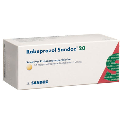 RABEPRAZOL Sandoz Tabl 20 mg 56 Stk