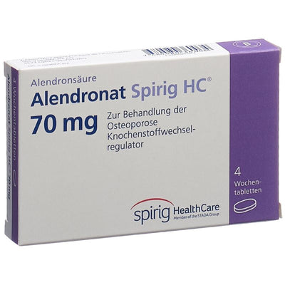 ALENDRONAT Spirig HC Tabl 70 mg 4 Stk