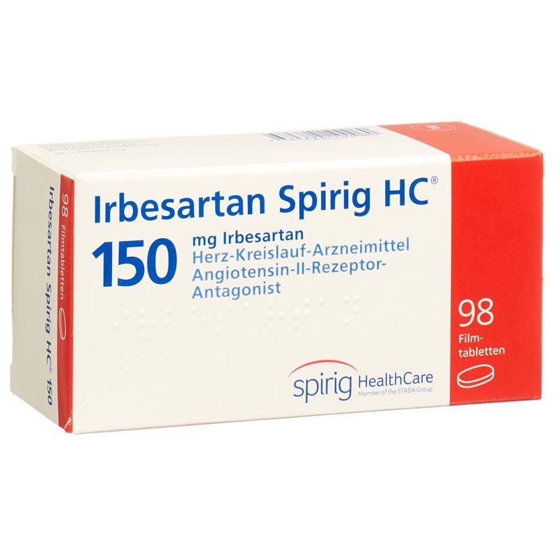 IRBESARTAN Spirig HC Filmtabl 150 mg 98 Stk