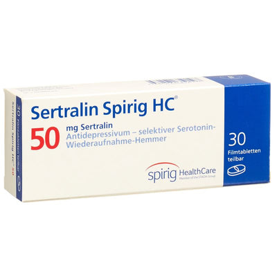 SERTRALIN Spirig HC Filmtabl 50 mg 30 Stk