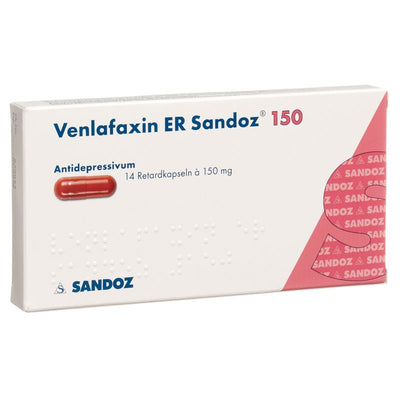 VENLAFAXIN ER Sandoz Ret Kaps 150 mg 14 Stk