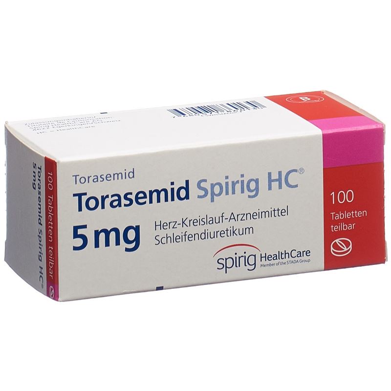 TORASEMID Spirig HC Tabl 5 mg 100 Stk