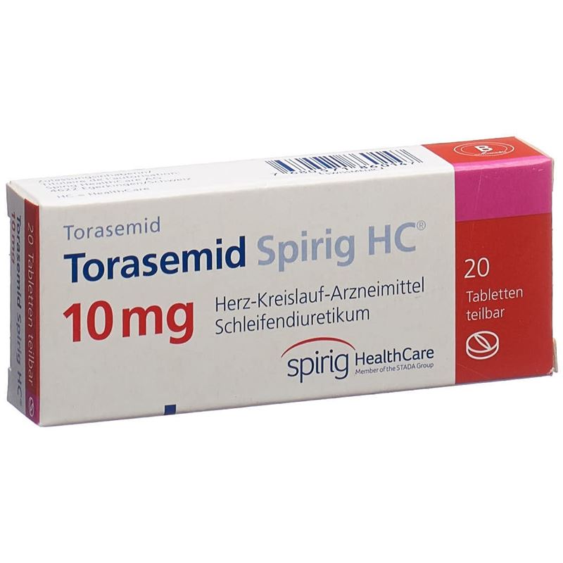 TORASEMID Spirig HC Tabl 10 mg 20 Stk