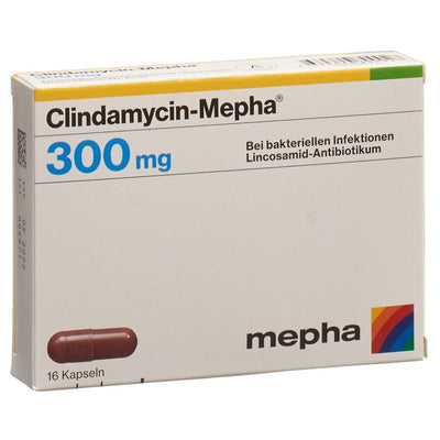 CLINDAMYCIN Mepha Kaps 300 mg 16 Stk