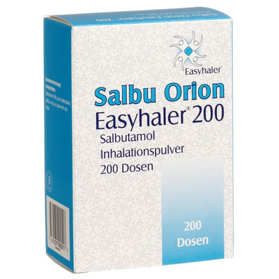 SALBU ORION Easyhaler Inh Plv 0.2 mg 200 Dos