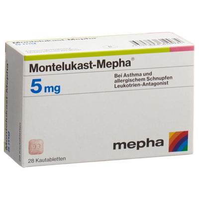 MONTELUKAST Mepha Kautabl 5 mg 28 Stk