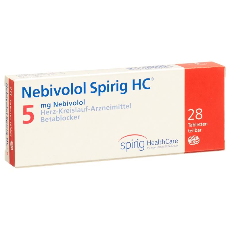 NEBIVOLOL Spirig HC Tabl 5 mg 28 Stk