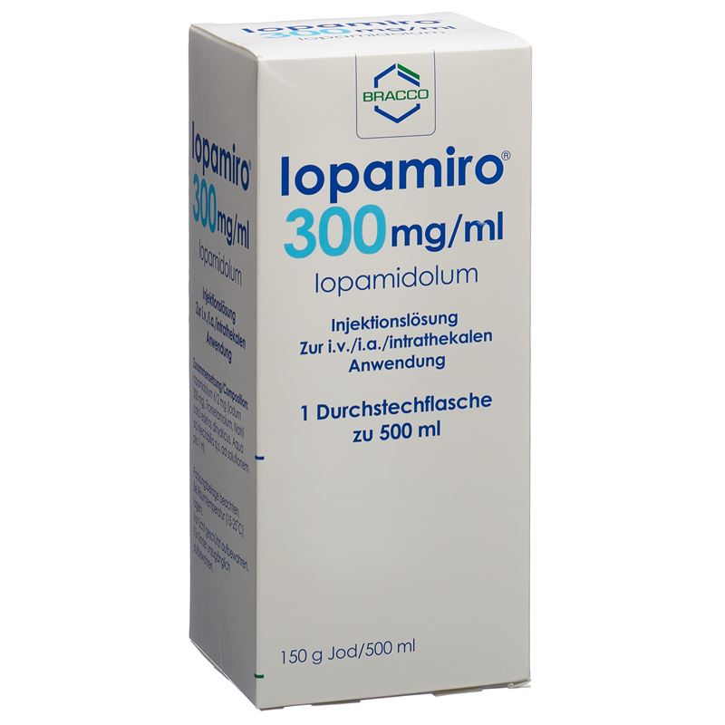 IOPAMIRO Inj Lös 300 mg/ml 500ml Fl