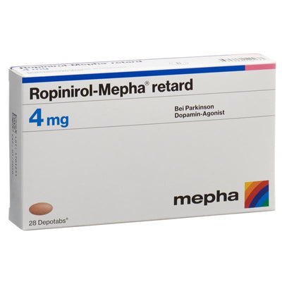 ROPINIROL Mepha retard Depotabs 4 mg 28 Stk