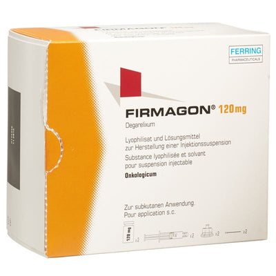 FIRMAGON Trockensub 120 mg Solv Fertspr Set 2 Stk