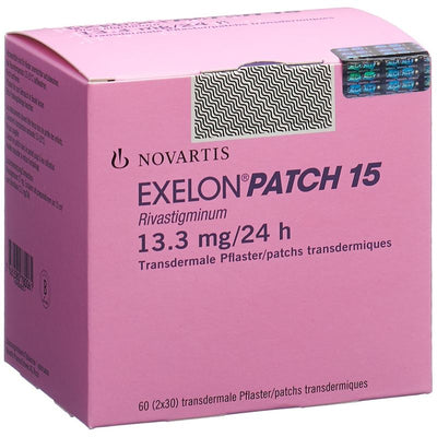 EXELON Patch 15 Matrixpfl 13.3 mg/24h 60 Stk