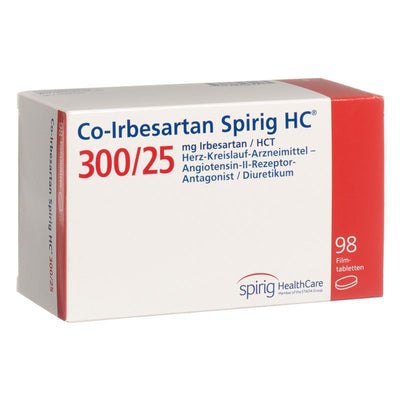 CO-IRBESARTAN Spirig HC Filmtabl 300/25mg 98 Stk