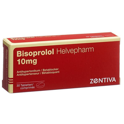 BISOPROLOL Helvepharm Tabl 10 mg 30 Stk