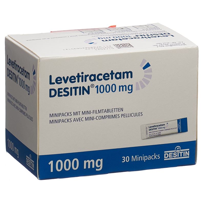 LEVETIRACETAM DESITIN Mini Filmtab 1000 mg 30 Stk