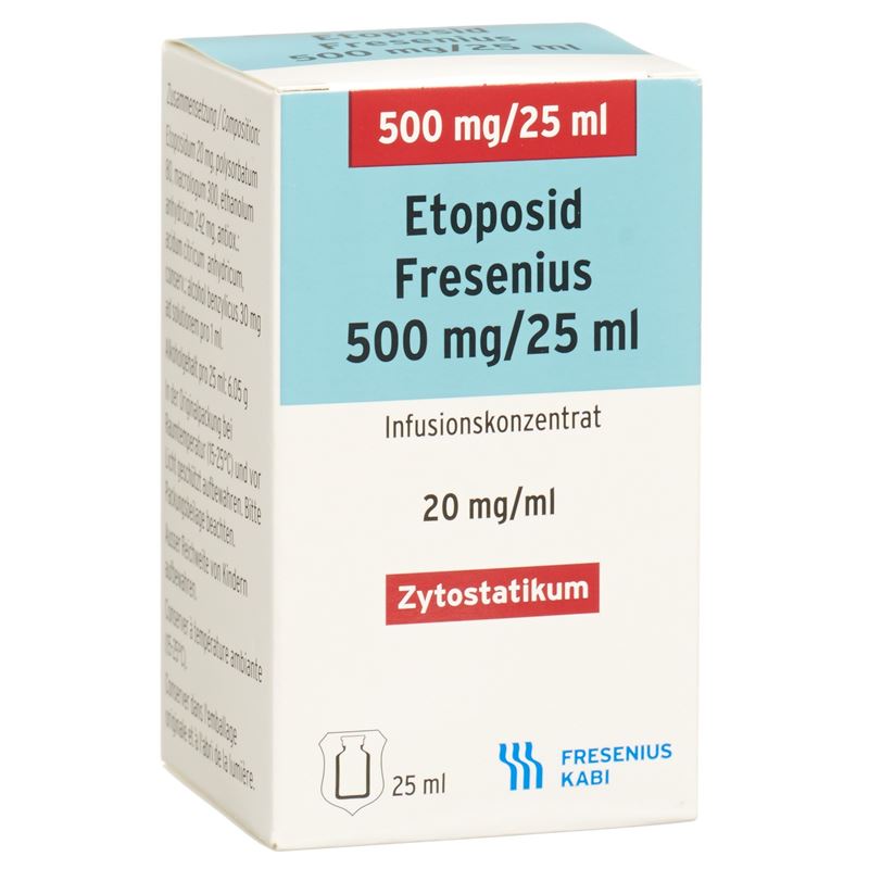 ETOPOSID Fresenius 500 mg/25ml Durchstf 25 ml