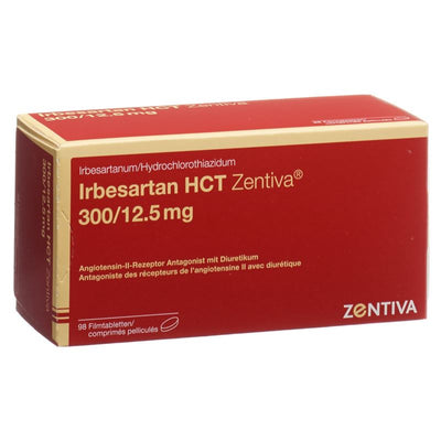 IRBESARTAN HCT Zentiva Filmtabl 300/12.5mg 98 Stk