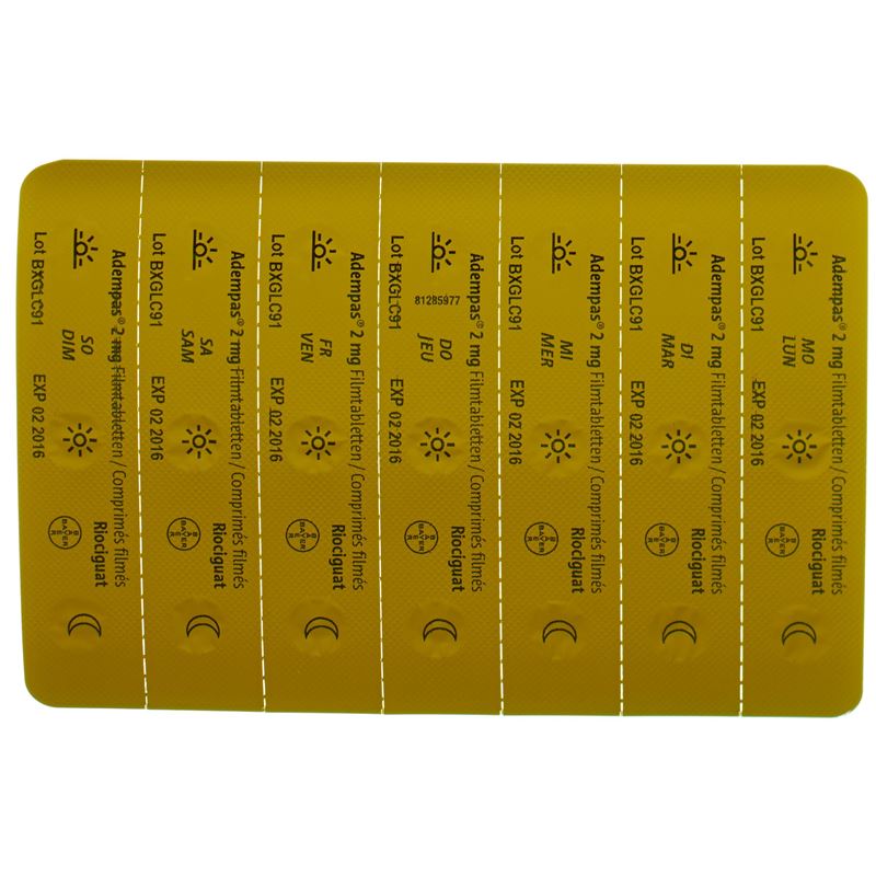 ADEMPAS Filmtabl 2 mg 42 Stk - CONTENTBACK