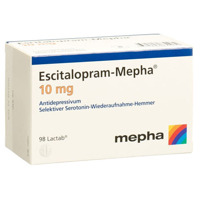 ESCITALOPRAM Mepha Lactab 10 mg 98 Stk