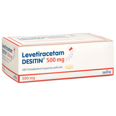 LEVETIRACETAM DESITIN Filmtabl 500 mg 200 Stk