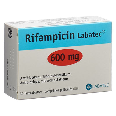 RIFAMPICIN Labatec Filmtabl 600 mg 30 Stk