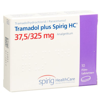 TRAMADOL PLUS Spirig HC 37.5/325mg 10 Stk