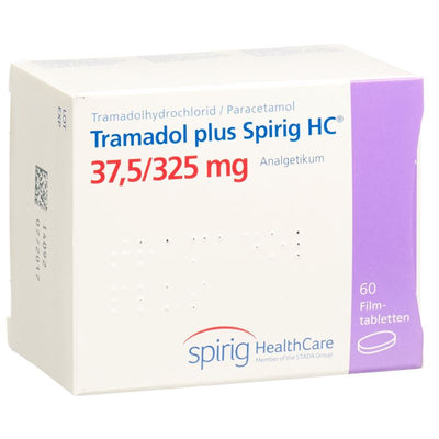 TRAMADOL PLUS Spirig HC 37.5/325mg 60 Stk