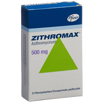 ZITHROMAX Filmtabl 500 mg 3 Stk