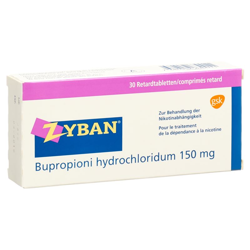 ZYBAN Ret Tabl 150 mg 30 Stk