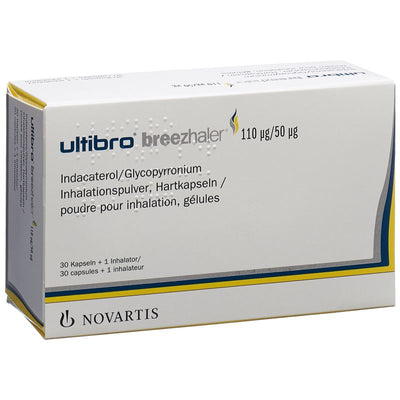 ULTIBRO BREEZHALER 110mcg/50mcg 30 Stk