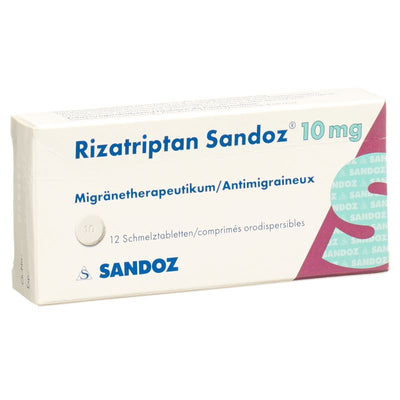 RIZATRIPTAN Sandoz Schmelztabl 10 mg 12 Stk