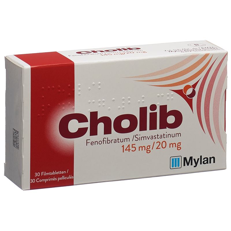 CHOLIB Filmtabl 145mg/20mg 30 Stk