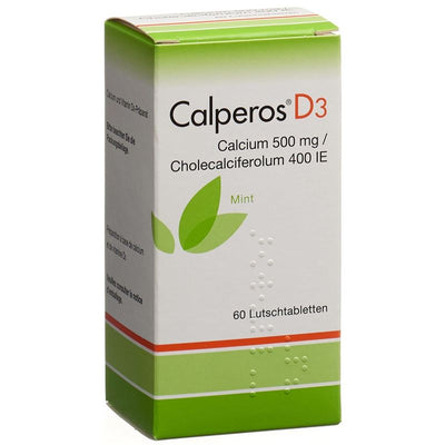 CALPEROS D3 Lutschtabl mint Ds 60 Stk