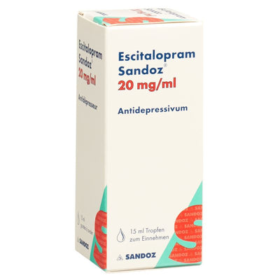 ESCITALOPRAM Sandoz Tropfen 20 mg/ml Fl 15 ml