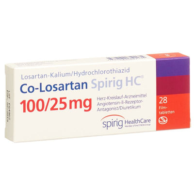 CO-LOSARTAN Spirig HC Filmtabl 100/25mg # 28 Stk