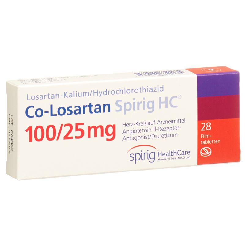 CO-LOSARTAN Spirig HC Filmtabl 100/25mg 