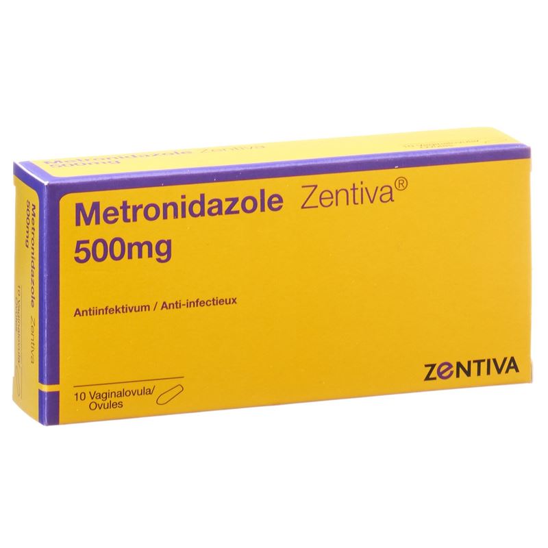 METRONIDAZOLE Zentiva Ovula 500 mg 10 Stk