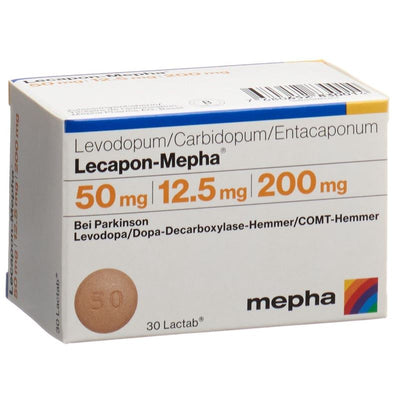 LECAPON Mepha Lactab 50mg/12.5mg/200mg 30 Stk