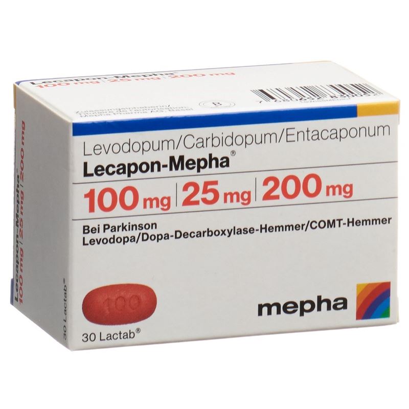 LECAPON Mepha Lactab 100mg/25mg/200mg 30 Stk