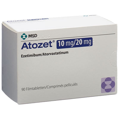 ATOZET Filmtabl 10/20 mg 90 Stk