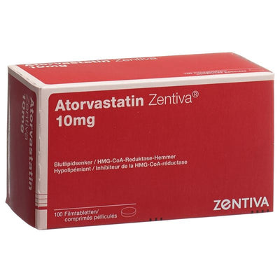 ATORVASTATIN Zentiva Filmtabl 10 mg 100 Stk