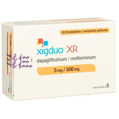 XIGDUO XR Filmtabl 5 mg/500 mg 28 Stk