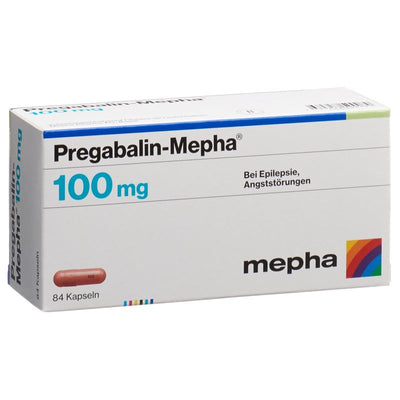 PREGABALIN Mepha Kaps 100 mg 84 Stk