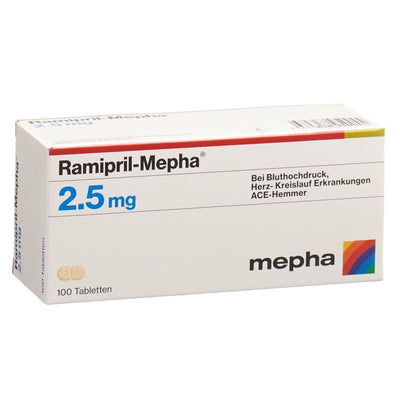 RAMIPRIL Mepha Tabl 2.5 mg 100 Stk