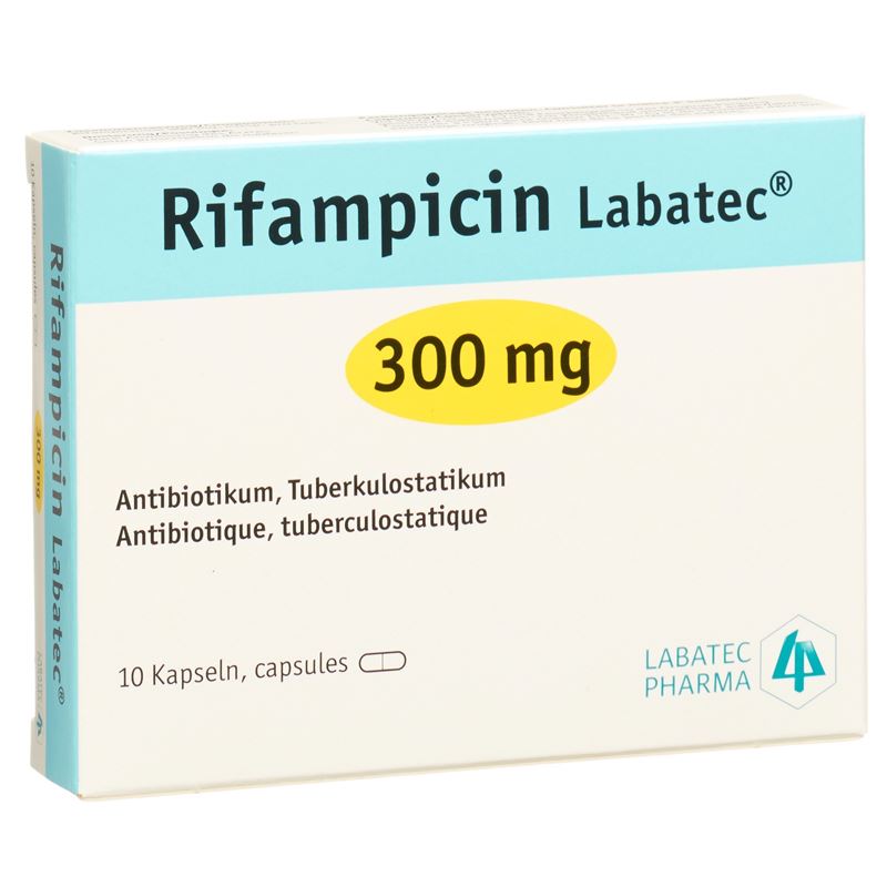 RIFAMPICIN Labatec Kaps 300 mg 10 Stk