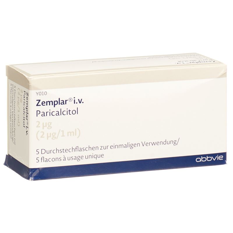 ZEMPLAR Inj Lös 2 mcg/ml 5 Durchstf 1 ml