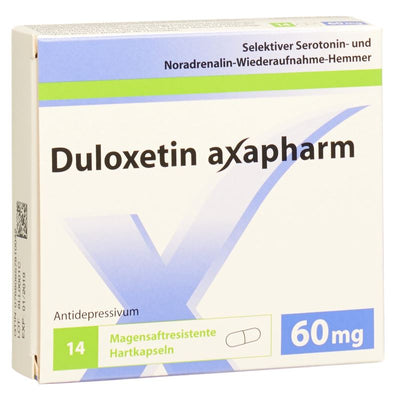 DULOXETIN axapharm Kaps 60 mg 14 Stk