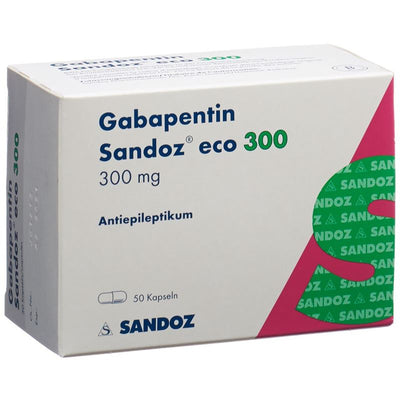 GABAPENTIN Sandoz eco Kaps 300 mg 50 Stk