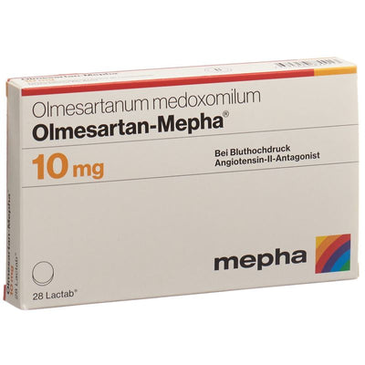 OLMESARTAN Mepha Filmtabl 10 mg 28 Stk