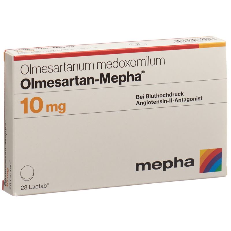 OLMESARTAN Mepha Filmtabl 10 mg 28 Stk