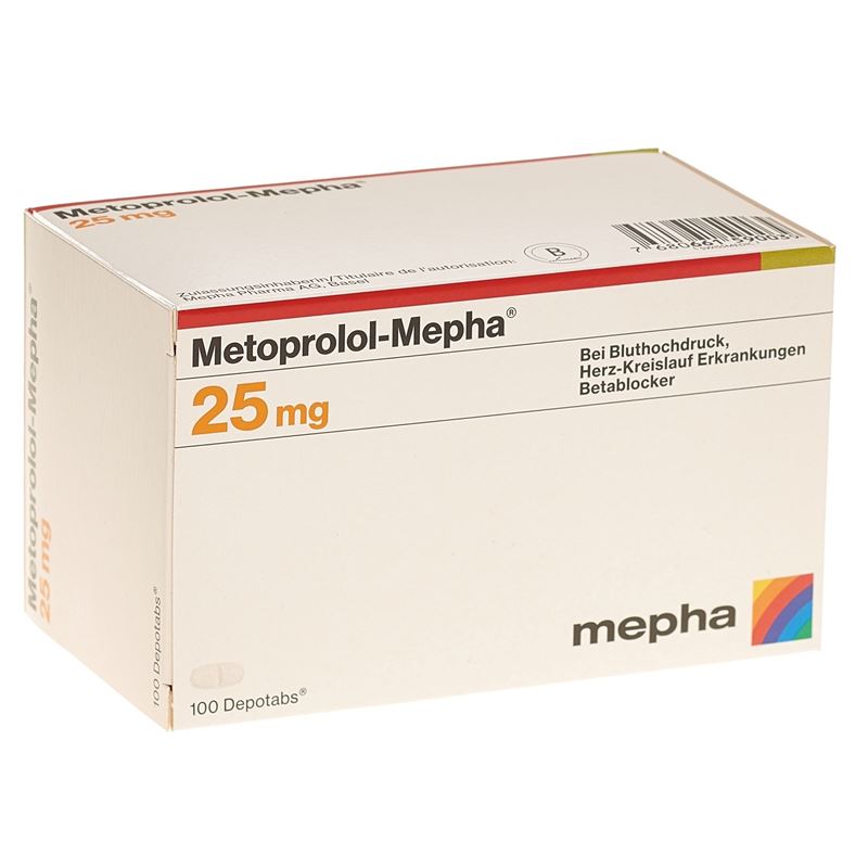 METOPROLOL Mepha Depotabs 25 mg 100 Stk